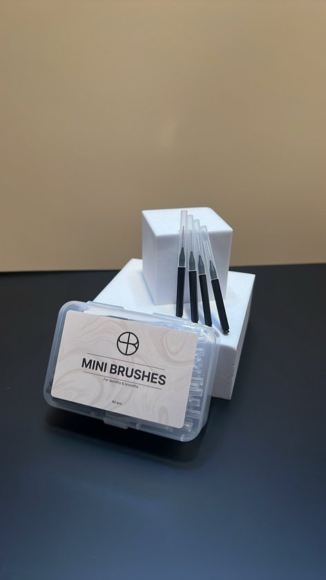 Smart Blend Pro - Mini brushes voor lash lift of brow lift - 60 stuks